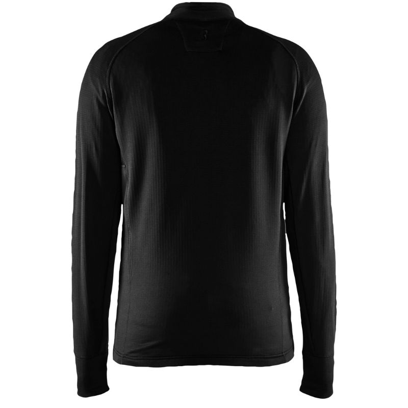 Blaklader Workwear 4735 Men s Stretchy Slim Fit Full Zip Fleece Jacket Black
